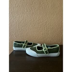 Vans Mary Jane VN000CRRCX1 Ballerina Green Women’s Shoes Size 7.0 New